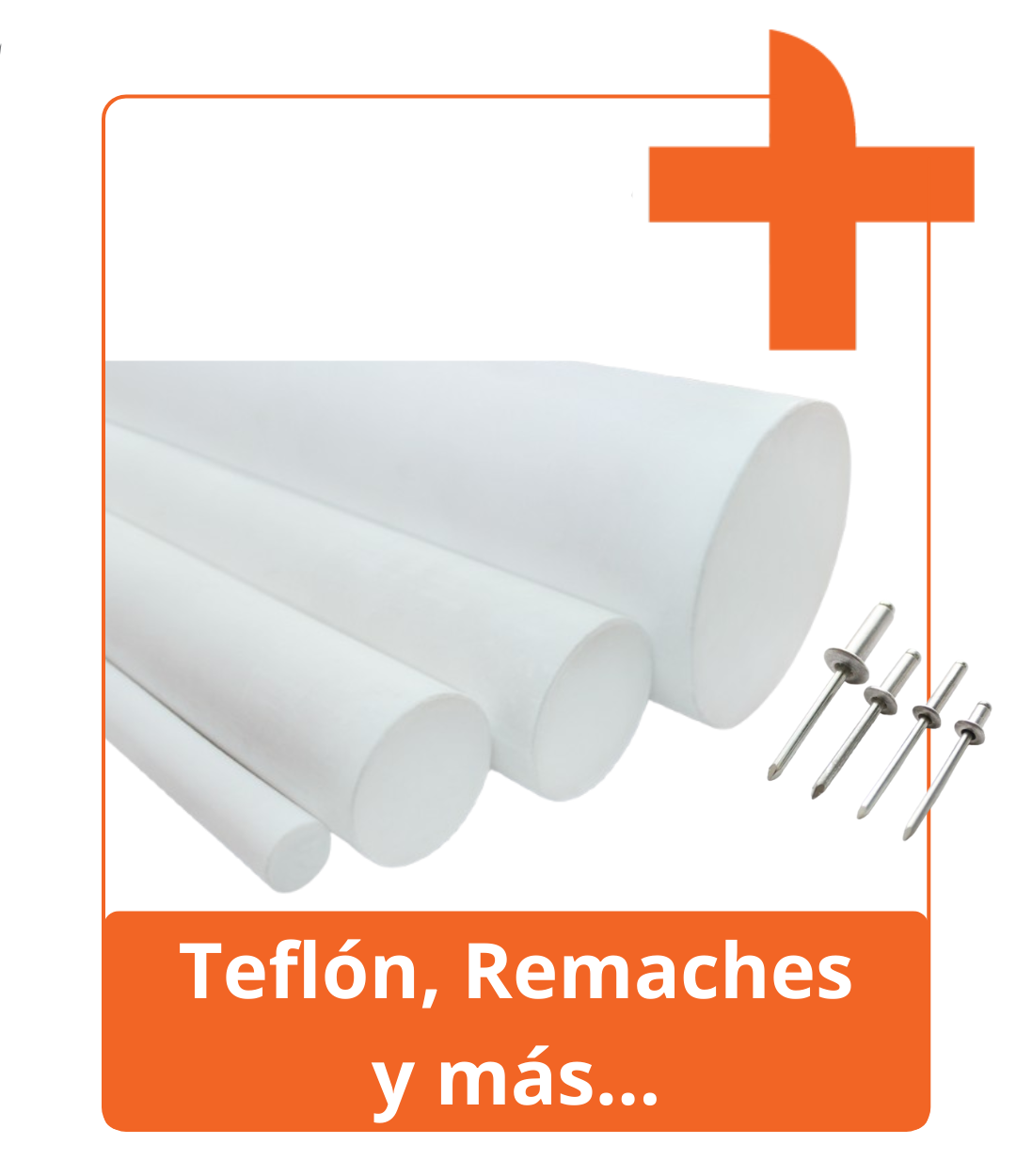 Teflón, Remaches y más...